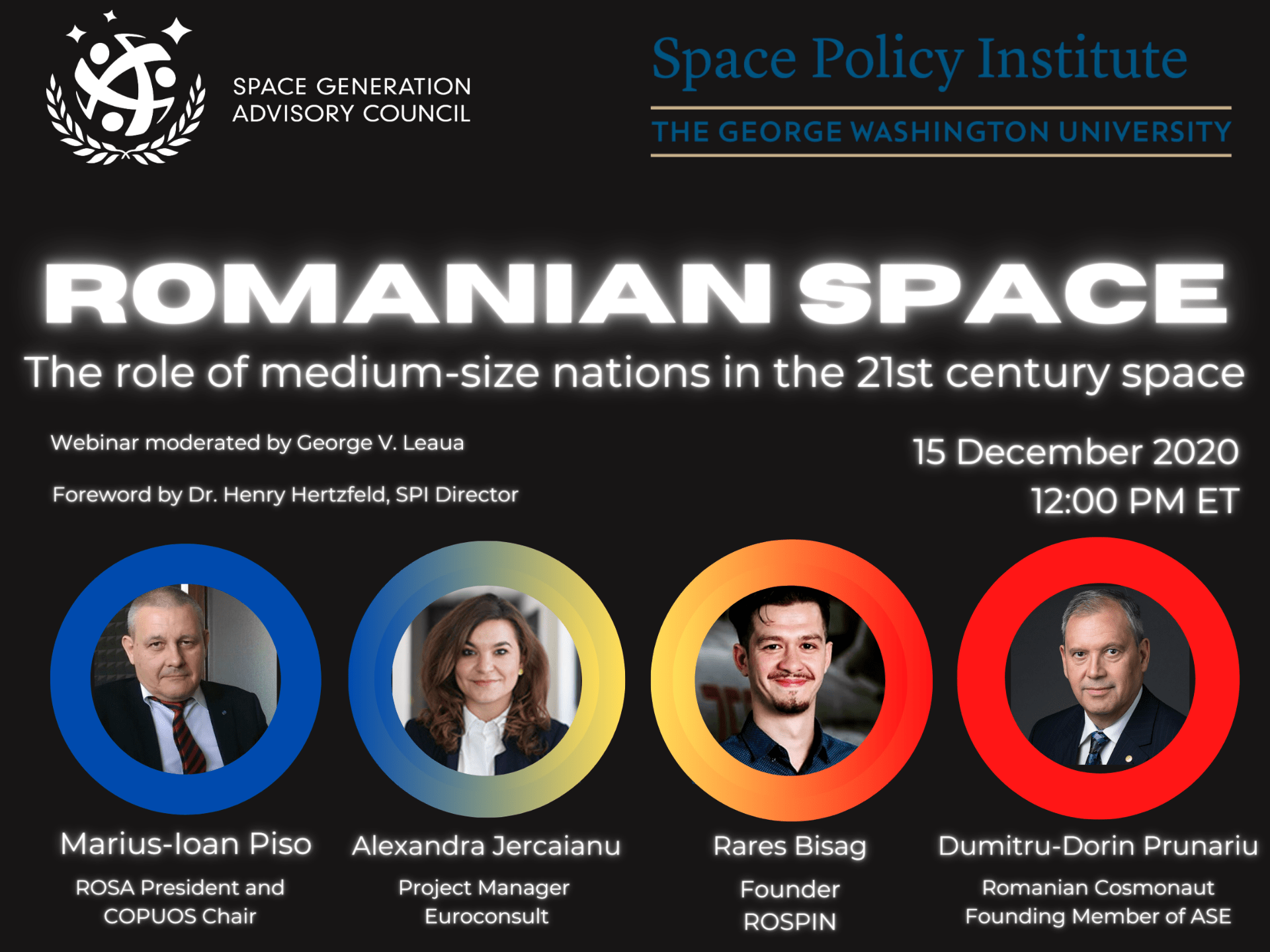 Romanian Space: The role of medium-size nations in the 21st century space